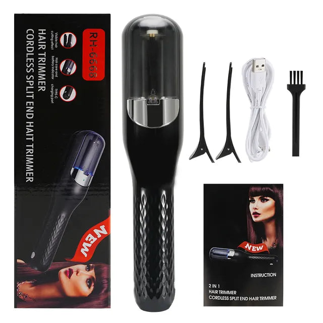 Cordless Hair Split-End Trimmer