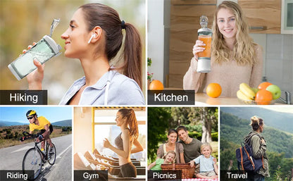 Portable 6-Blade Blender for Shakes &amp; Smoothies