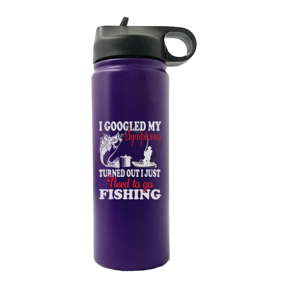 Fishing 20oz Insulated Sport Bottle