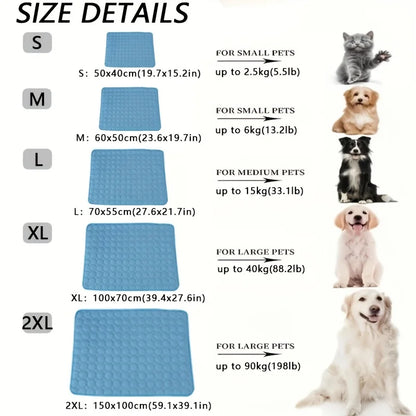SwiftHaven cooling gel mat for dogs and cats