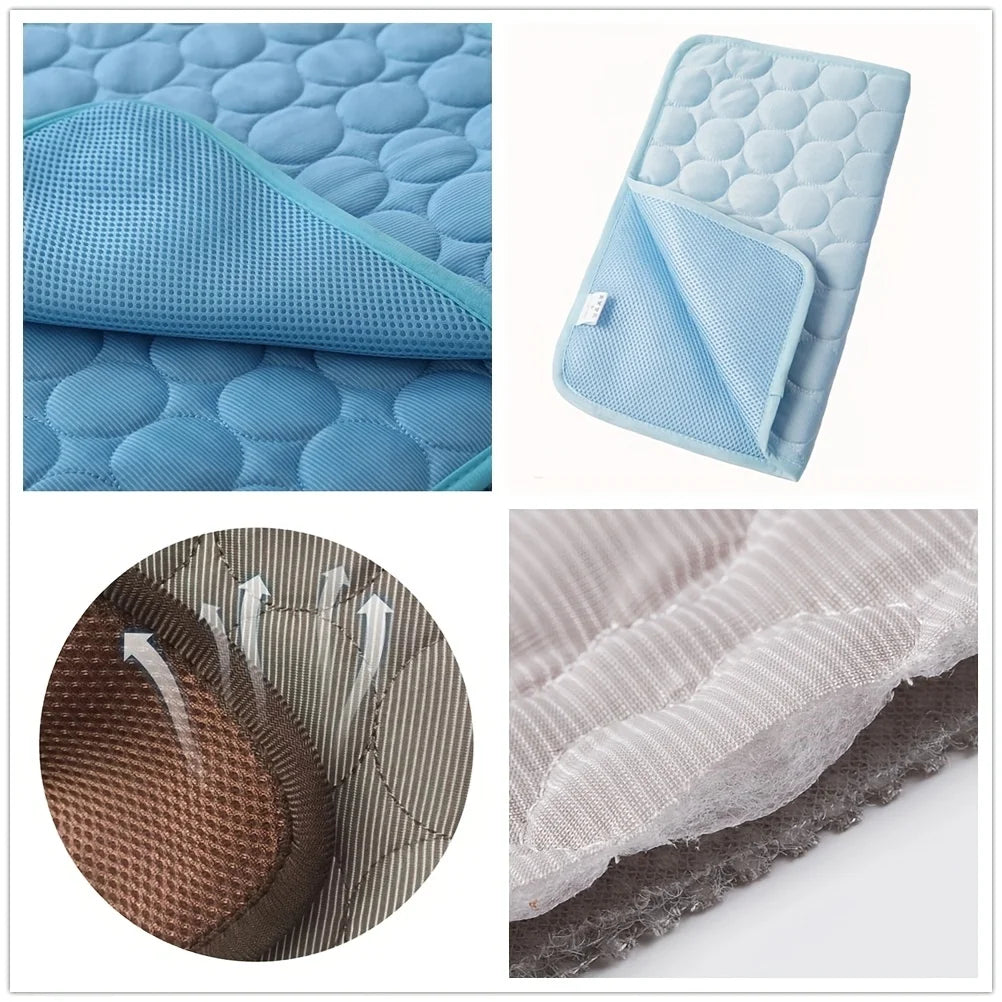 SwiftHaven durable cooling mat for pet beds and sofas