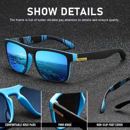 SwiftHaven polarized fishing sunglasses in use