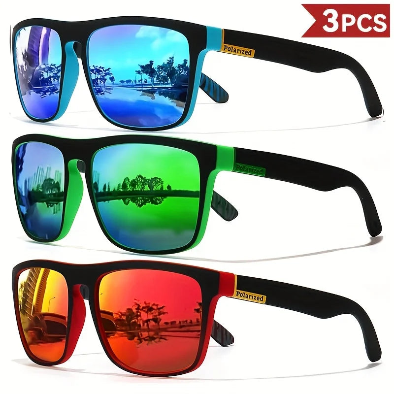 SwiftHaven designer-style square sunglasses
