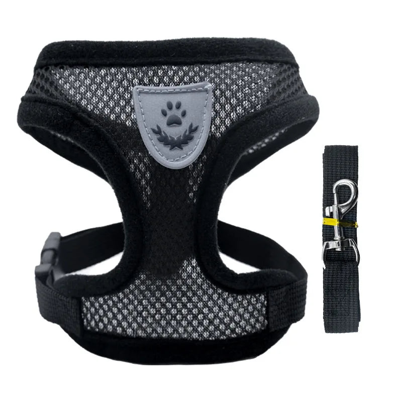 SwiftHaven dog vest harness on a walk