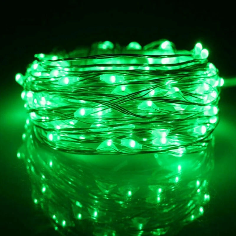 SwiftHaven LED fairy lights battery pack detail