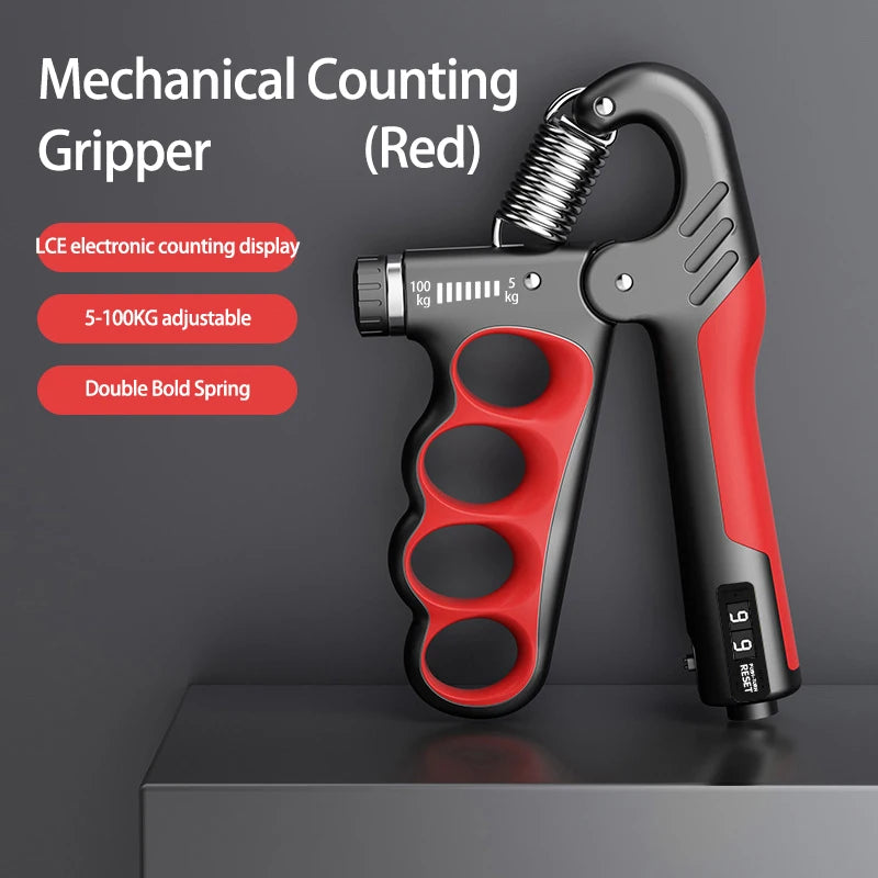 SwiftHaven grip strengthener held in hand