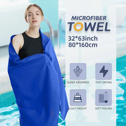 SwiftHaven quick-dry microfiber towel - main product photo