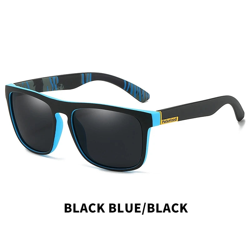 SwiftHaven square polarized sunglasses folded