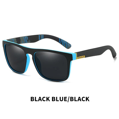 SwiftHaven square polarized sunglasses folded
