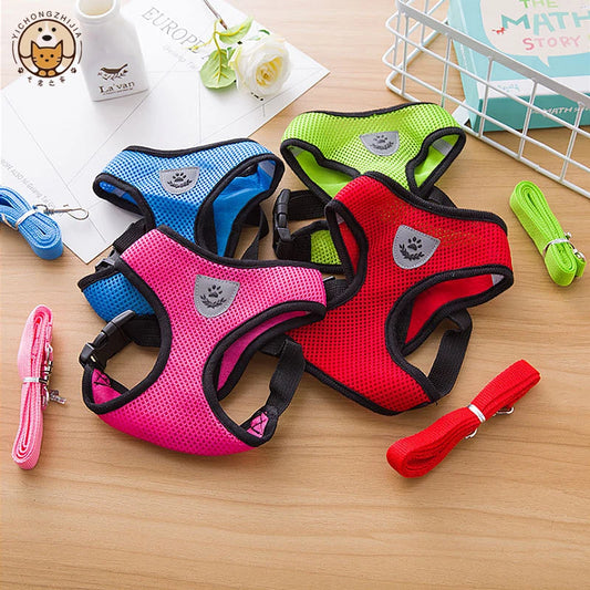 SwiftHaven mesh dog vest harness - main product photo