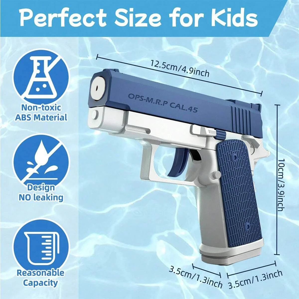 SwiftHaven summer water pistol for pool and beach games