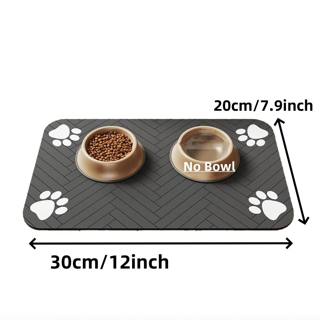 SwiftHaven absorbent pet feeding mat additional view