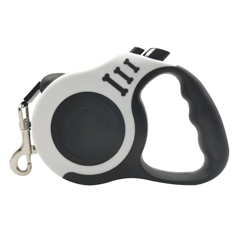 SwiftHaven retractable dog lead being held