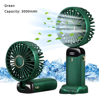 SwiftHaven rechargeable handheld fan for travel