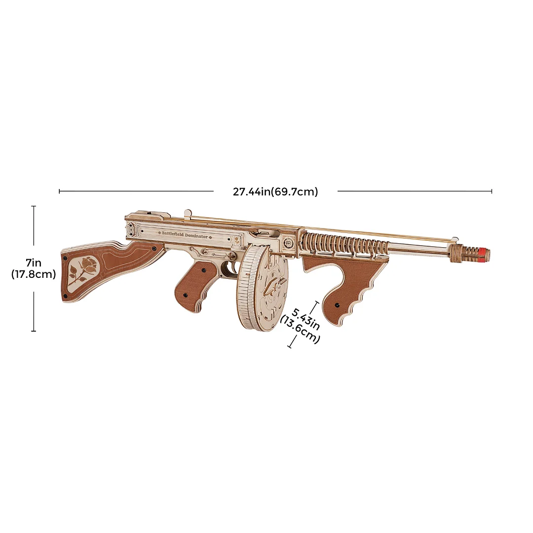 ROKR Wooden Model Building Kit – Thompson